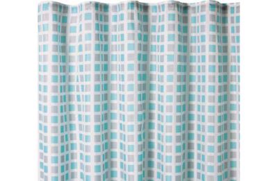 HOME - Mould Resistant Squares Shower Curtain HOME - Mould Resistant Squares Shower Curtain
